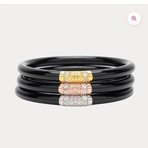 Budhagirl Black Three Kings All Weather Bracelets Brand New